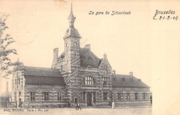 BELGIQUE - Bruxelles - La Gare De Schaerbeek - Carte Postale Ancienne - Schaarbeek - Schaerbeek