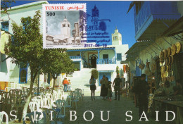 Maximum Card -the Mosque Of Sidi Bou Said //carte Maximum -Mosquée De Sidi Bou Saîd - Islam