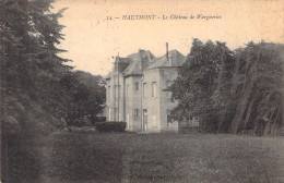 FRANCE - Hautmont - Le Chateau De Wargnories - Carte Postale Ancienne - Sonstige & Ohne Zuordnung