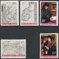 België 1967 - Mi:1484/1488, Yv:1427/1431, OBP:1427/1431, Stamp - □ - Cultural Issue Erasmus And Its Time - 1961-1980