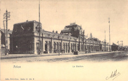 BELGIQUE - Arlon - La Station - Carte Postale Ancienne - Aarlen