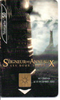 Seigneurs Des Anneaux Lord Of The Rings  Film Movie   Télécarte France Card (1188) - 2002