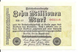 ALLEMAGNE 10 MLLIONEN MARK 1923 XF+ P 106 - 10 Millionen Mark