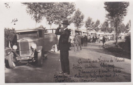 REIMS-carte-photo -7 Aout 1932--Comité Des Loisirs-Sortie Chateau-Thierry-Arrêt à Bellevue Près Champillon-51 (animée) - Reims