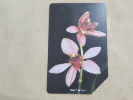 SIERRA LEONE-(SL-SLT-0016)-Orchid 3-(26)-(50units)-urmet Card-USED Card+1card Prepiad Free - Sierra Leona