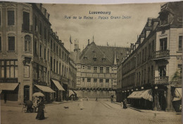 Luxembourg Ville (Luxembourg) Rue De La Reine - Palais Grand Ducal (animee) 19?? - Luxemburg - Town