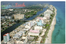Miami Beach - Teh Sun And Fun Capital Of The World With Colorful Art Deco Hotels Along The Oceanfront - Miami
