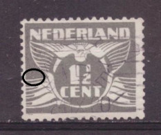 Nederland / Niederlande / Pays Bas / Netherlands 172 PM7 Plaatfout Plate Error Used (1935) - Plaatfouten En Curiosa