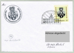 Oesterreich / Austria 2006, Brief Philatelistentag Bad Reichenhall Wien - Allschwil, Personalisierte Marke Heraldik - Bäderwesen