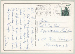 Oesterreich / Austria 1988, Postkarte Bad Orb - Wien, Herz  - Hydrotherapy