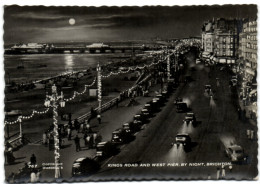 Kings Road And West Pier By Night - Brighton - Brighton