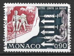 Monaco 1973. Scott #898 (U) Fight Against Drug Abuse - Used Stamps