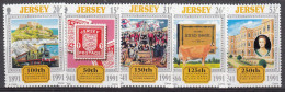 Jersey 1991 Anniversaries Set 5 - Unmounted Mint NHM - Jersey