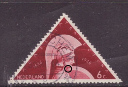 Nederland / Niederlande / Pays Bas / Netherlands 287 P Plaatfout Plate Error Used (1936) - Varietà & Curiosità