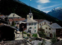 SAINT-LUC DANS LE VAL D ' ANNIVIERS AVEC LE CERVIN    ( SUISSE ) - Anniviers