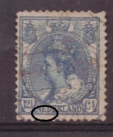 Nederland / Niederlande / Pays Bas NVPH 63 P Plaatfout Plate Error Used B-Choice (1899) - Errors & Oddities