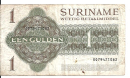 SURINAME 1 GULDEN 1986 VF P 116 I - Surinam