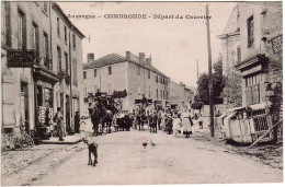 COMBRONDE-63- Auvergne - Départ De Courrier - Animée - D 3404 - Combronde