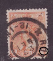 Nederland / Niederlande / Pays Bas NVPH 56 P Plaatfout Plate Error Used NO YEAR (1899) - Variedades Y Curiosidades