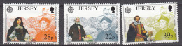 Jersey 1992 Europa (Links USA) Set Of 3 - Unmounted Mint NHM - Jersey