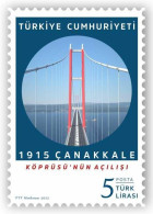 (4590) OPENING OF THE 1915 CANAKKALE BRIDGE MNH** - Nuevos