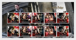 Great Britain GB UK 2023 Harry Potter, Movie,Film,Book, Creatures And Beings, Stamp Pack MNH (**) - Ohne Zuordnung