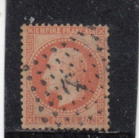 France - Année 1863/70 - N°YT 31 - Type Empire Lauré - Oblitération Ancre - 40c Orange - 1863-1870 Napoleone III Con Gli Allori