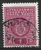 Yugoslavia 1932. Scott #J29 (U) Coat Of Arms - Portomarken