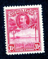 7083 BCx 1932 Scott #142 Mlh* ( Cv$0.80 )  LOWER BIDS 20% OFF - Sierra Leone (...-1960)