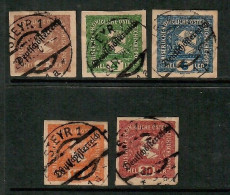 AUSTRIA   Scott # P 24-8 USED (CONDITION AS PER SCAN) (Stamp Scan # 991-3) - Dagbladen