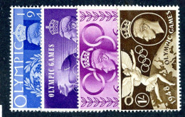 7098 BCx 1948 Scott #271/74 Mlh* ( Cv$7.00 )  LOWER BIDS 20% OFF - Unused Stamps