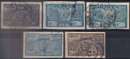 Russia 1922, Michel Nr 177-80, Used - Gebruikt