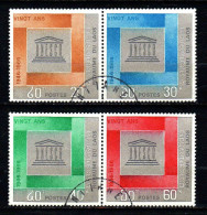 Laos - 1966  -  UNESCO  -  Tb Issus Du Bloc 36  -  Oblit - Used - Laos