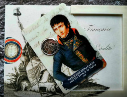 MALTE 2023 - NAPOLEON BONAPARTE - 225 ANS DE L'ARRIVEE DES FRANCAIS - COINCARD 2 EUROS COMMEMORATIVE OFFICIEL - Malte