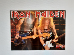 Poster Iron Maiden - Steve Harris Et Janick Gers - Affiches & Posters