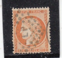 France - Année 1870 - N°YT 38 - Emission Siège De Paris - Oblitération Ambulant - 40c Orange - 1870 Beleg Van Parijs
