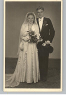 HOCHZEIT - Photo-AK 1948 - Noces