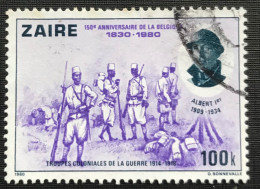 République Du Zaire - Zaïre - C14/32 - 1980 - (°)used - Michel 691 - 150j Belgische Onafhankelijkheid - Usados