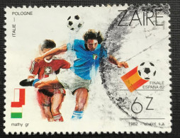 République Du Zaire - Zaïre - C14/32 - 1982 - (°)used - Michel 770 - WK Voetbal - Gebraucht