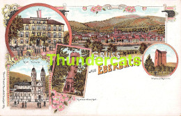 CPA LITHO GRUSS AUS EBERBACH - Eberbach