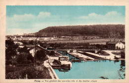 N°114497 -cpa Foug -vue Générale Des Nouvelles Cités Et Des Doubles écluses- - Foug