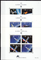 Portugal. Azoren. Madeira.  Blokken Europa Cept 1991 Postfris - 1991