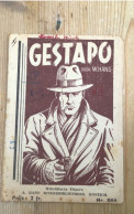 Gestapo W Hans Kontich - Guerre 1939-45