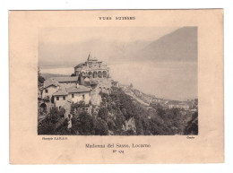 Vues Suisses Madonna Del Sasso Locarno - Europa