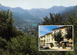 CPSM 63 LE MONT DORE AVENUS DE LA GARE AUVERGNE HOTEL     Grand Format 15 X 10,5 Cm - Le Mont Dore
