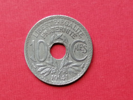 FRANCE = MONNAIE  DE 10 CENTIMES  DE 1941 - 10 Centimes