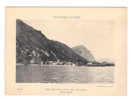 Paysages Suisses Melide Lac De Lugano - Europa