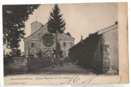 Mont-Saint-Martin (54) : La Place De L'église En 1905 (animé)CP Pionnière PF. - Mont Saint Martin