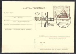 POLOGNE. Carte Commémorative De 1971. Attention Au Train. - Incidenti E Sicurezza Stradale