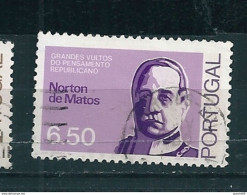 N°  1462   Norton De Matos  Timbre Portugal (1980) Oblitéré - Usado